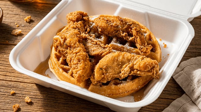 Chicken & Waffles.