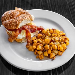 Breakfast Sandwich Plate